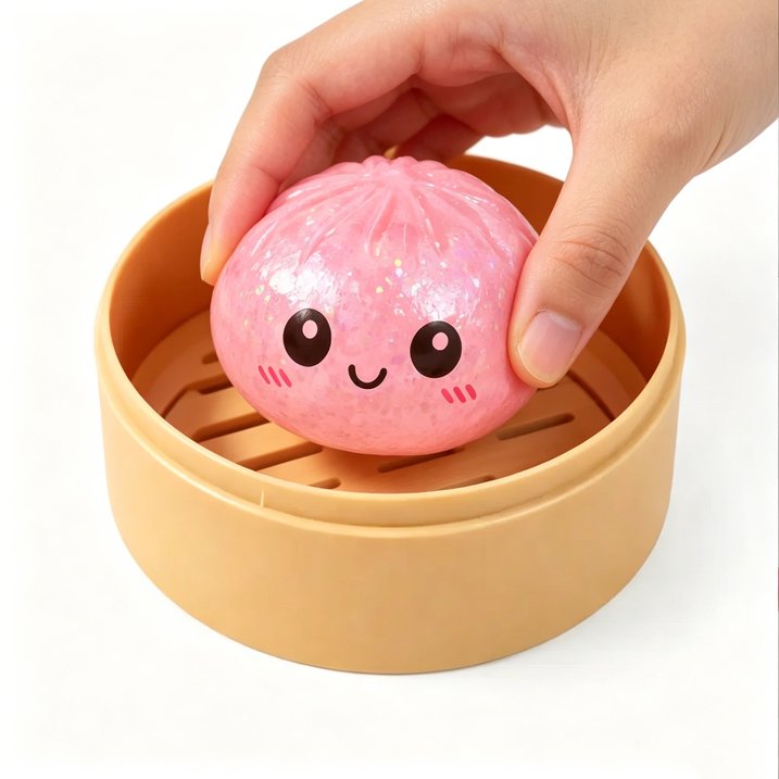 Glitter Dumpling Squishy
