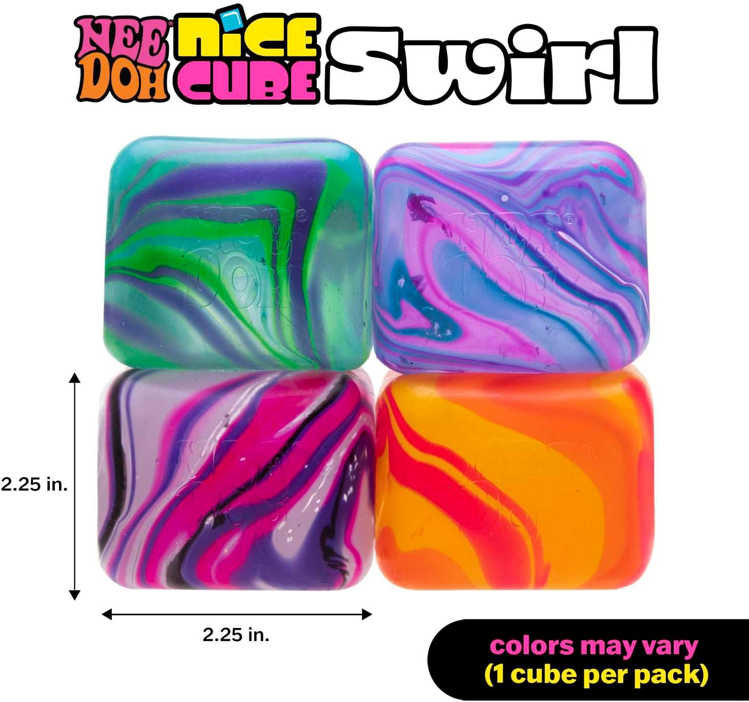 NeeDoh Swirl Nice Cube